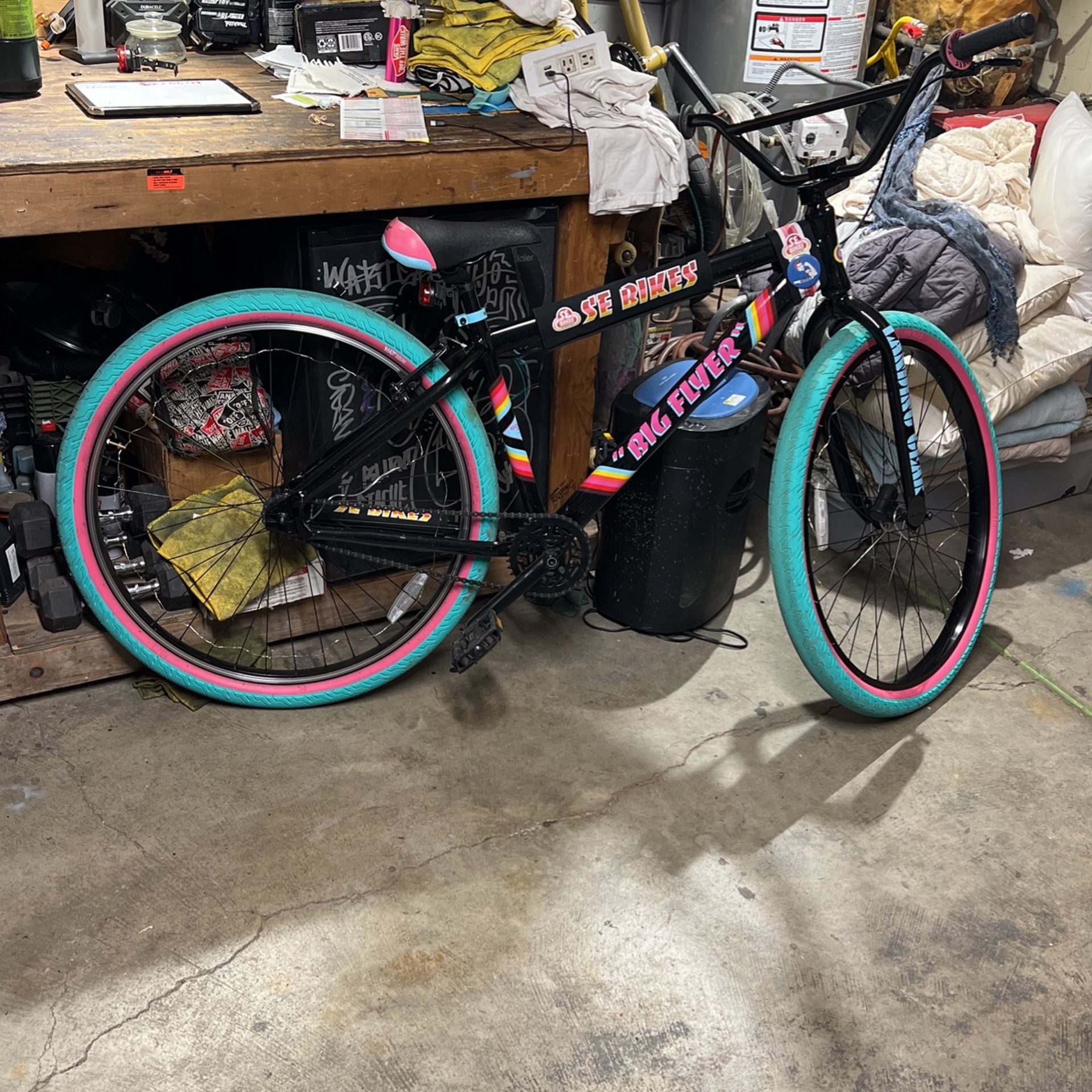Pink Big Flyer 29” Bmx Se Bike