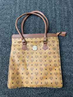 Vintage Large Leather Avanti Statis Bag