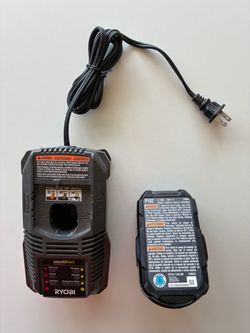 Ryobi 18V Battery Charger and P102 Battery