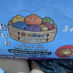 Glitter and regular dumplings