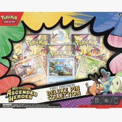 Ascended Heroes First Partners Deluxe Pin Collection - ME: Ascended Heroes (ASC)