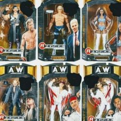 New AEW Series 1 (Lot Of 6) Action Figures.