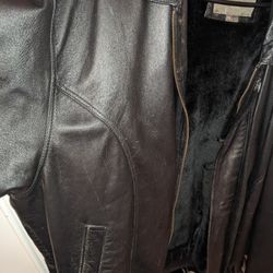 2XL Men 's leather Jacket