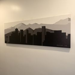 Denver Graphic Skyline