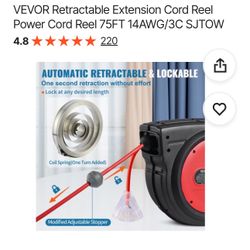Retractable Extension Cord