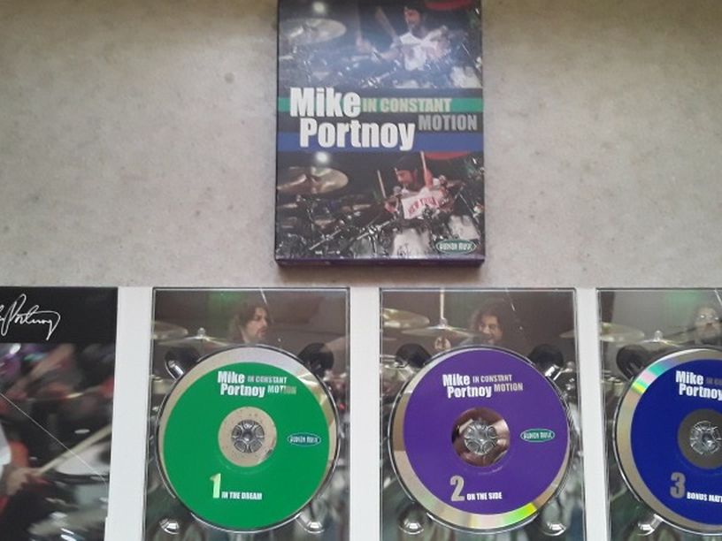 Mike Portnoy Instructional Drummer DVD Set - In Constant Motion