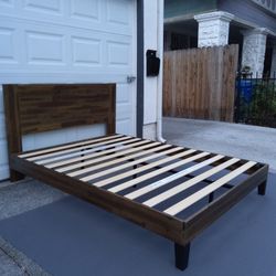 Queen zinus bed frame M.C.M
