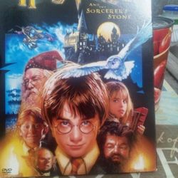 DVD Tapes Featuring Harry Potter 4 Pack