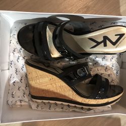 Black Wedges - Size 8 1/2