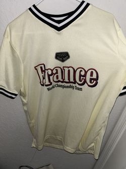 France Jersey Retro Vintage Authentic 