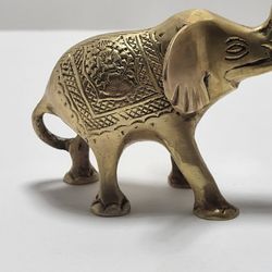 Brass Elephant Statue