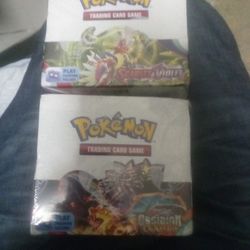 Pokemon Scarlet& Violet Booster/Obsidian Flames Booster Pack Bot Set