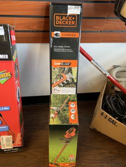 Brand new Black and Decker corded Hedge Trimmer