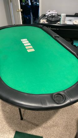 Poker table