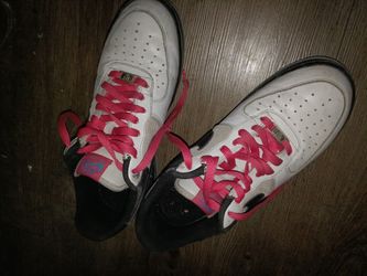 (Nike's) Pink & Blue ( Air Force 1's ) ( Size 9)