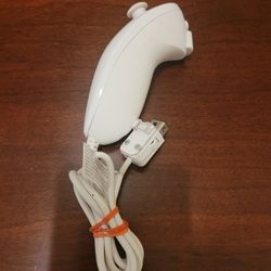 Nintendo Wii Nunchuk Controller – OEM – Tested & Working