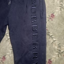 Burberry Sweatpants Black Size Small
