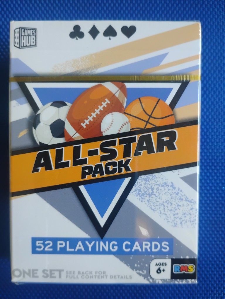 New All Star Sports Playing Cards