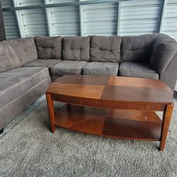 Gray Sectional, Free Delivery!