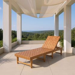 Breath Brown Outdoor Chaise Lounge