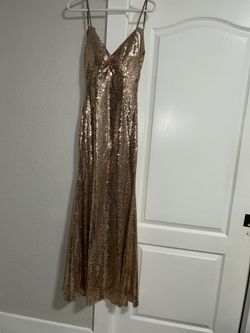 Gold, Bronze, And Orange Gowns 