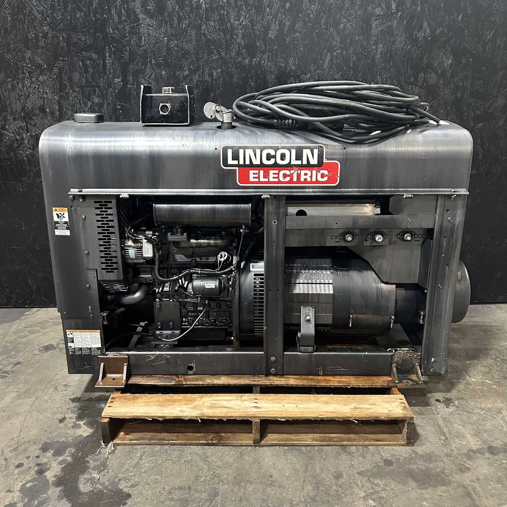 2017 Lincoln Classic 300MP Multi-Process 350A Kubota Diesel Welder- 2,038hrs