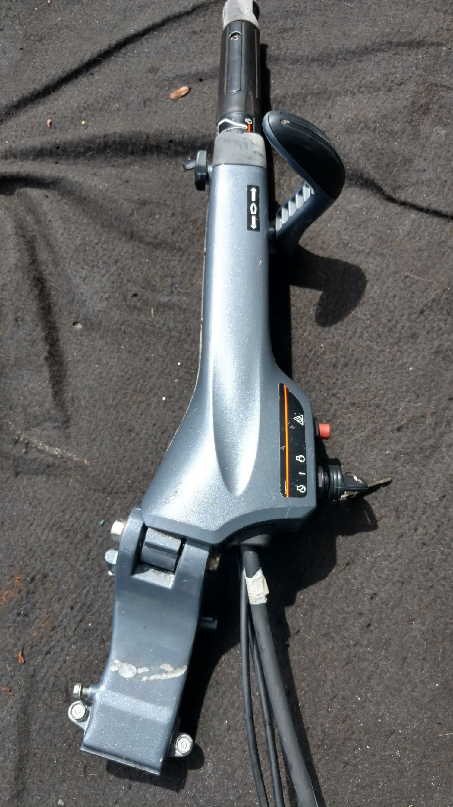 yamaha big tiller handle control. 40 hp and up