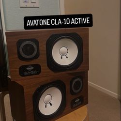 Avatone CLA-10 Active Studio Monitors
