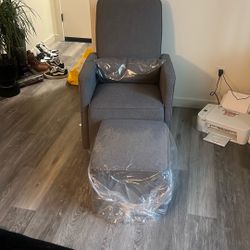 Chair and ottoman