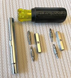 Klein Tools 32500 Multi-Bit Screwdriver / Nut Driver, 11-in-1