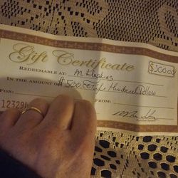 $500 Tattoo Gift Certificate