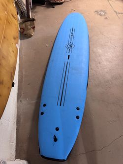 Stormblade SSR Surfboard 9ft Blue White Softtop