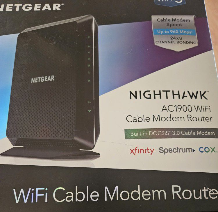 Netgear Nighthawk WiFi Cable Modem
