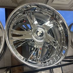 26 Inch Forgiato Belt To SSA Rims And Steering Wheel