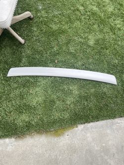2008 Acura TL Type S OEM trunk Lip Silver