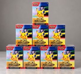 Pokémon 30th Celebration Booster Bundles - Sealed - 8 Available