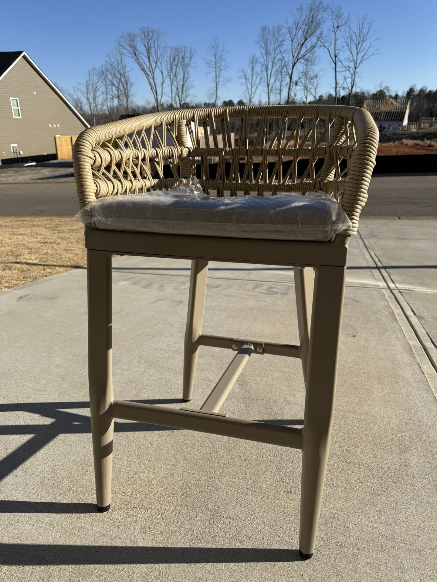 PURPLR LEAF Bar Stools