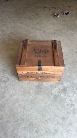 Burpee Seed Box.