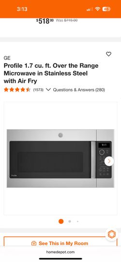 Brand New GE Microwave For Sale 