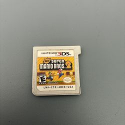 New Super Mario Bros. 2 Nintendo 3DS Game Cartridge Only Good Condition