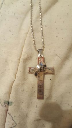 Brand new cross necklace