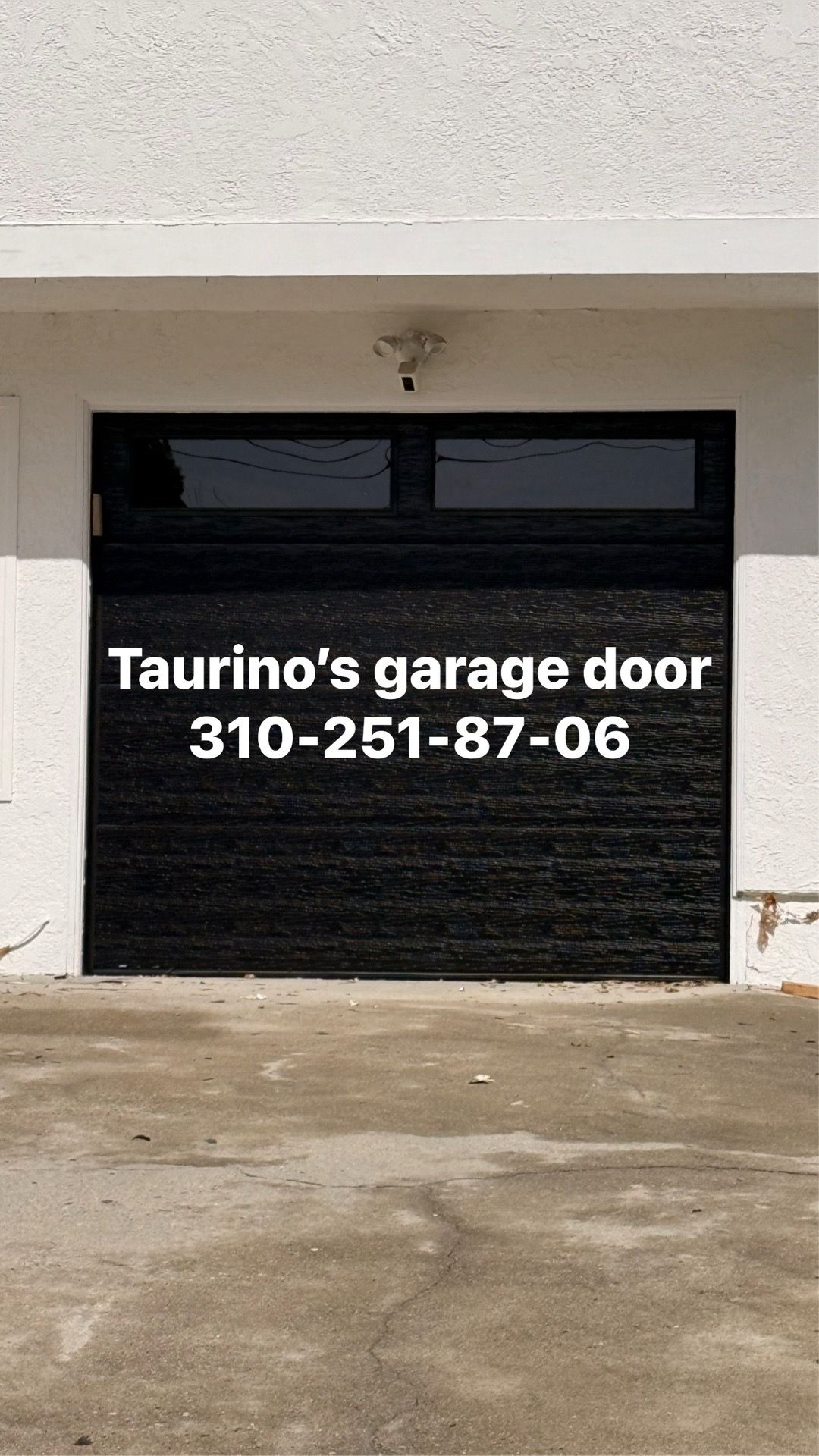Garage door