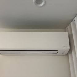 Heater And Cooling Mini Split System With Installation