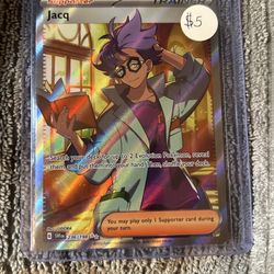 Supporter/Trainer Jacq Pokémon Card