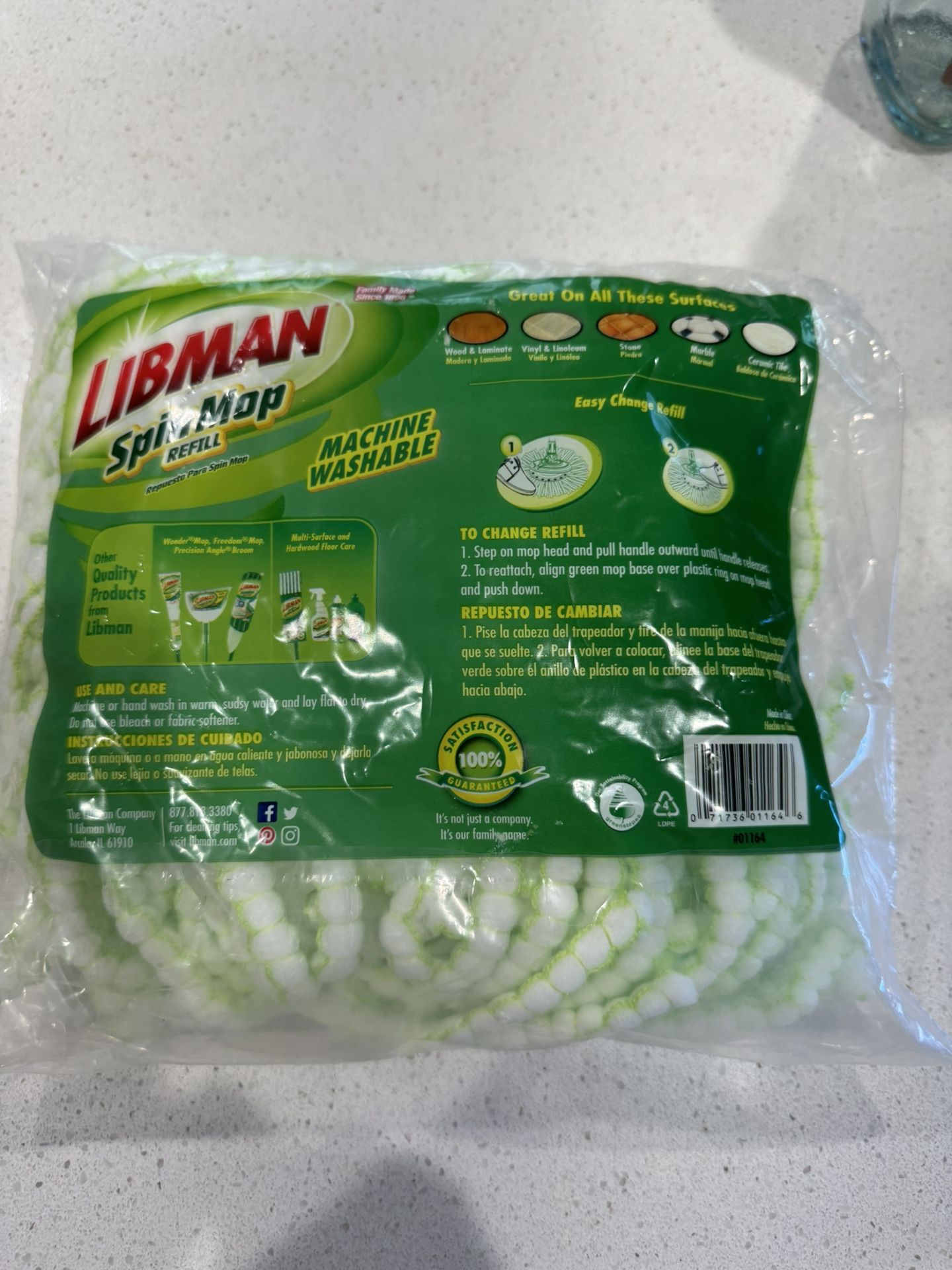 Libman Spin Mop Refill (Old Version)
