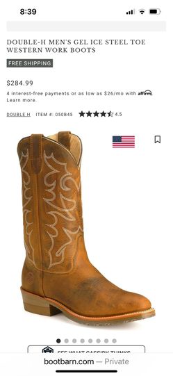 Cowboy Boots Double H