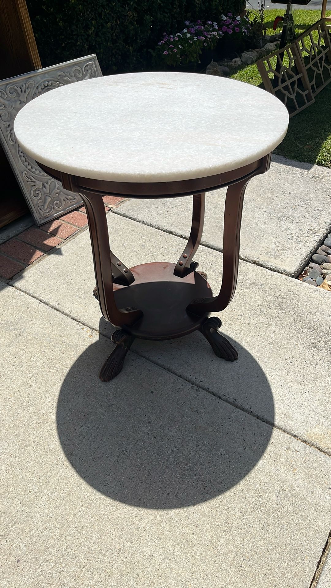 Vintage Marble top table