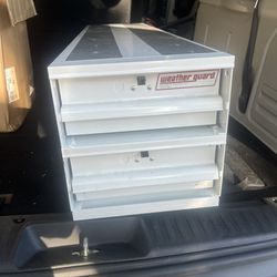 Itemizer  Drawer Unit For Vans, White 