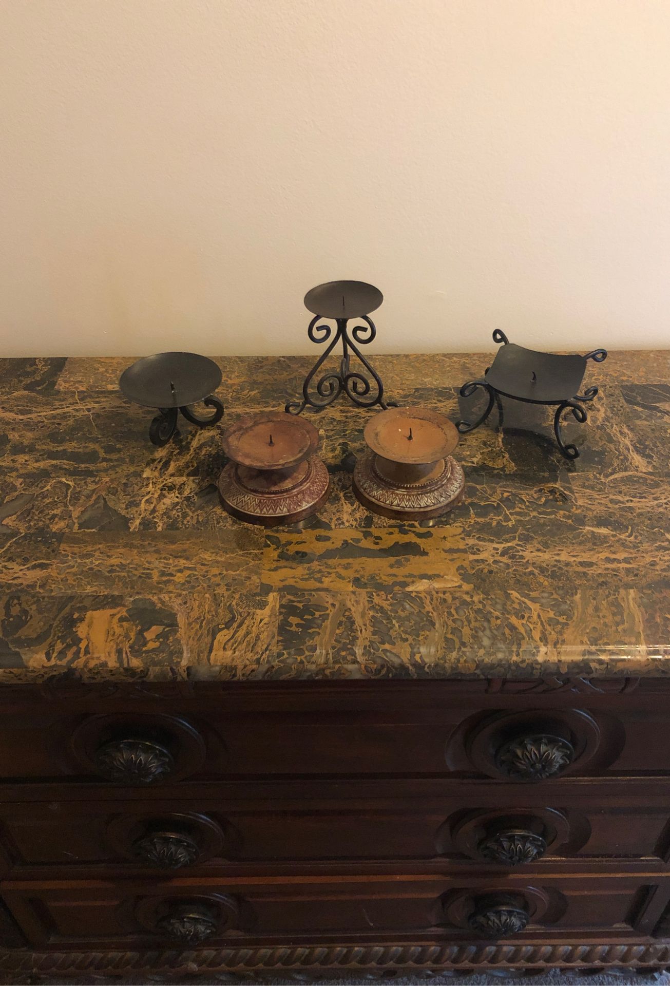 Candle holders Metal