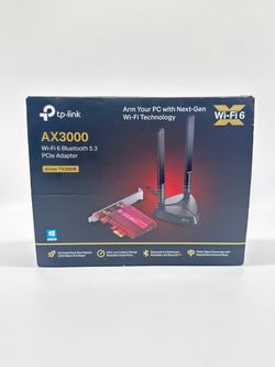TP-Link AX300 TX3000E PCI WiFi + Bluetooth Card Black